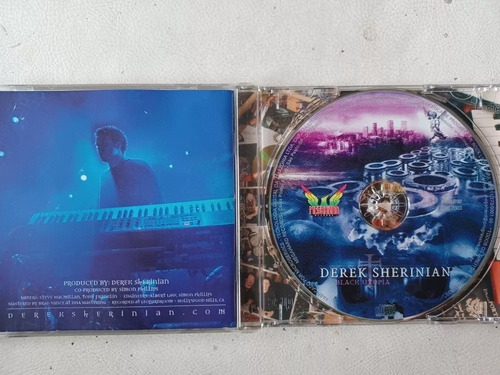 Cd Derek Sherinian - Black Utopia C/ Zakk Wylde Malsmteen (Usado)