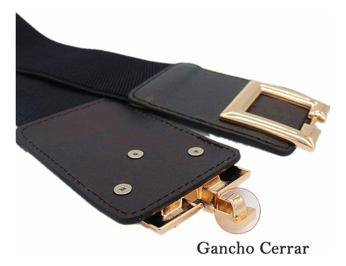 Cinturón Para Mujer Amplio Elástico Cintura Cincha Elástico