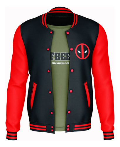 Chaqueta Beisbolera Dead Pool