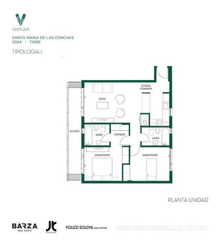 Imagen 29 de 30 de Departamento En Venta, 2 Ambientes En Ventura Al Río - Tigre Centro