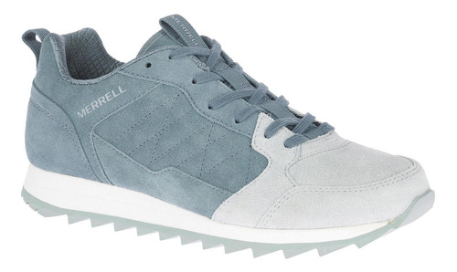 Zapatilla Mujer Alpine Sneaker Suede Azul Merrell