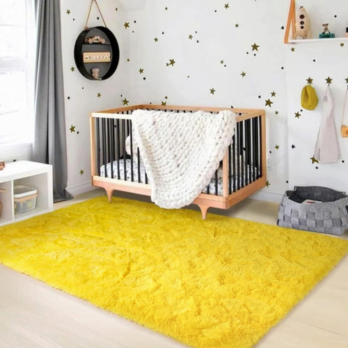 Tapete Alfombra Peluda Para Habitación Y Sala, C/envío