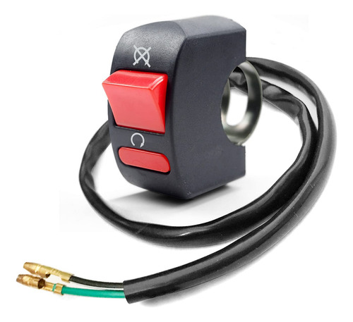 Boton Encendido Apagado Para Motocicleta Scooter Go Kart Off