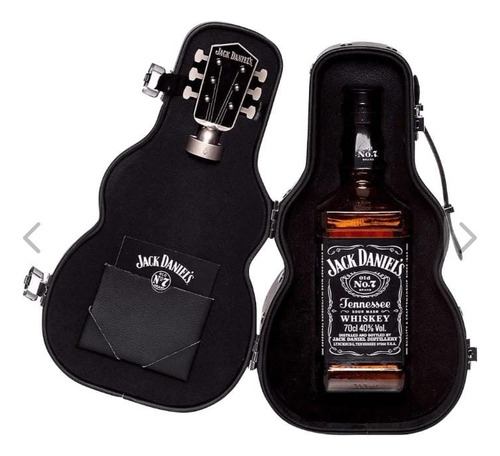 Whisky Jack Daniels Old N 7 700ml + Estuche Guitarra Ed.lim