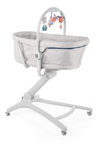 Imagem 2 de 12 de Berço Para Bebê Baby Hug 4 In 1 Glacial - Chicco