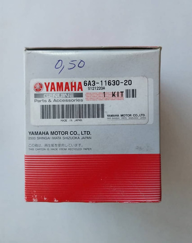 Kit De Piston Yamaha 75hp 2t (sobre Medida  0.50) 