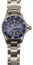 Comprar Reloj Junghans Submariner Dama Aro Girator Acero Sumergible Acero Acero Azul