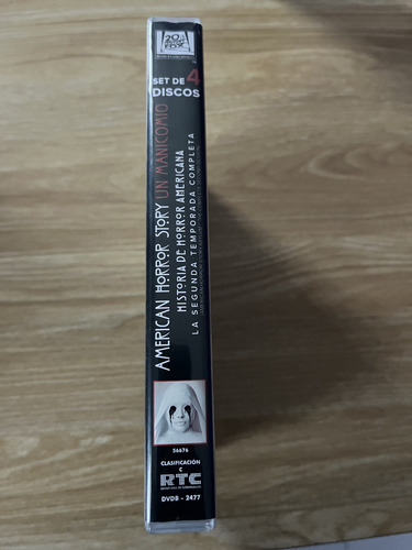 American Horror Story Asylum Un Manicomio 4 Dvds 2012 (Usado)