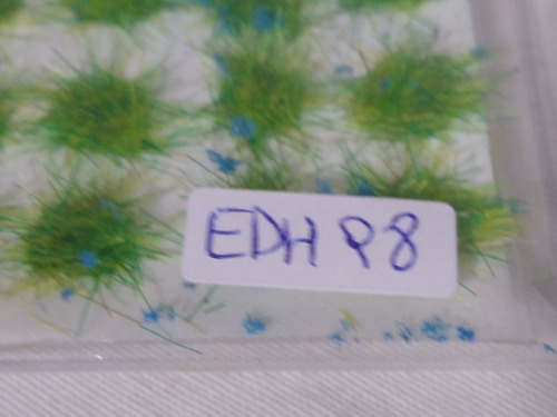 Imagen 5 de 5 de Nico Blister De Matas Y Flores Azules De 10 Mm H0 (pmf 01)