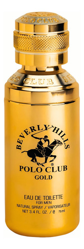 Perfume Beverly Hills Poloclub Gold De Hombre Original 75 Ml