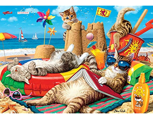 Buffalo Games - Beachcombers - Puzzle De 300 Piezas Grandes