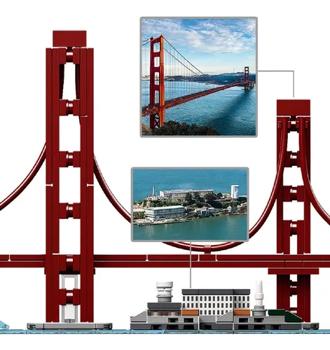 Set Lego Architecture San Francisco 565 Piezas
