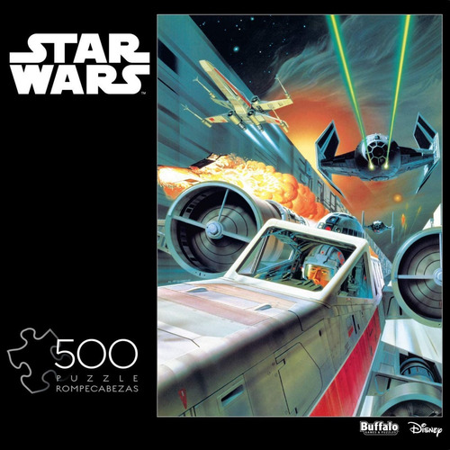 X-wing Star Wars Rompecabezas 500 Luke Skywalker Rogue Squad