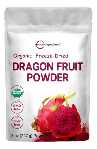 Polvo Orgánico De Fruta De Dragón Liofilizado Pitaya/pitay