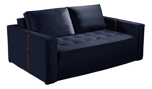 Sofá cama Df azul oscuro Atalaia