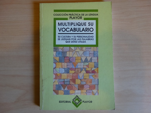 Multiplique Su Vocabulario, Editorial Playor, En Físico