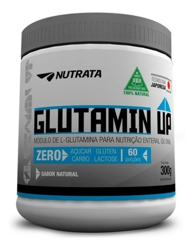 Glutamina Up - Nutrata - 300g + 01 Colageno 300g Nutrata