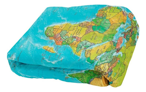 Cobija Matirmonial Curiosidades Varios Diseños Ultrasuave Mapamundi Lisa