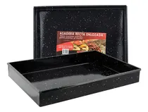 Comprar Set X 2 Asaderas Fuentes Enlozadas Para Horno Jovifel Color Negro