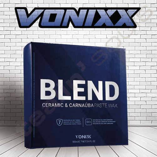 Vonixx | Blend Carnauba Silica Paste Wax | Cera Pasta 100ml