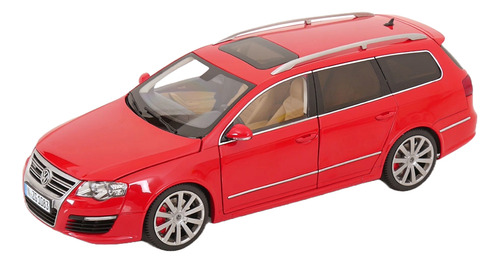 Miniatura Carro Vw Passat R36 Variant 2009 Vermelho 1:18 Nzg Vermelho