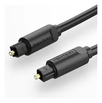 Comprar Cable Audio Digital Optico Vention - Fibra Optica Toslink - 1.5 Metros Plug A Plug Negro - Stereo Hi-fi - Para Home Theater \u002F Smart Tv \u002F Barra Sonido \u002F Parlante \u002F Estudio Placa Audio Proyector - Baebg