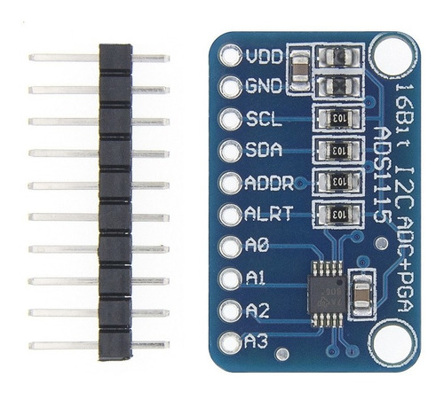 Modulo Adc 4 Canales Ads1115 16bit I2c X03und