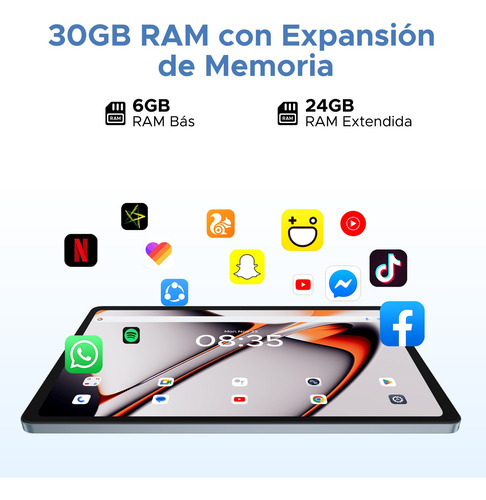 Doogee U11 Pro Tablet 11 Hd Android 15 Netflix 256gb Wifi