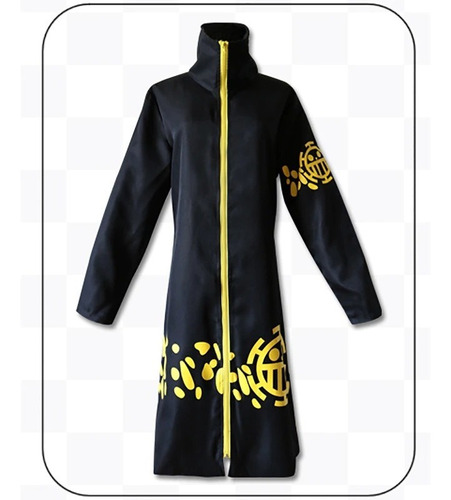 Imagen 4 de 5 de Capa Trafalgar Law - One Piece - Cosplay - Disfraz