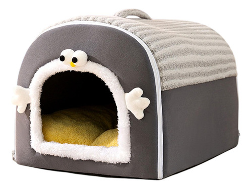 Casa Portátil Para Perros 2 En 1, Cama Para Perros Y S