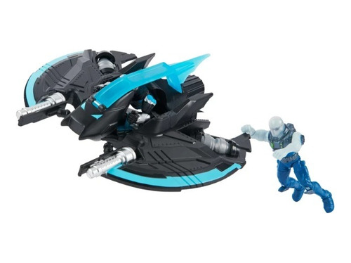 Figuras Mr Freeze Vs Batman Vehiculo Volador 10 Accesorios