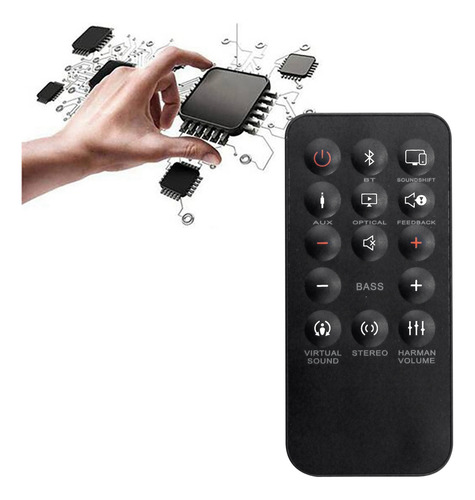 2 Controles Remotos De Repuesto Para Barra De Sonido De Cine