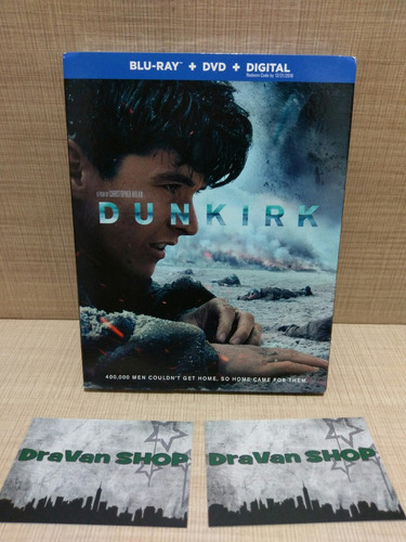 Dunkirk Slipcover Hd Película Blu-ray Stock