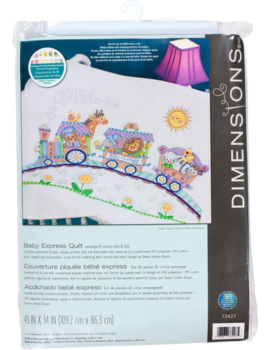 Dimensions Punto De Cruz Estampado Baby Express Diy Baby Qui