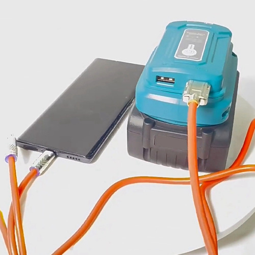 Para Makita 18v Con Adaptador De Batería Usb, Carga Rápida P