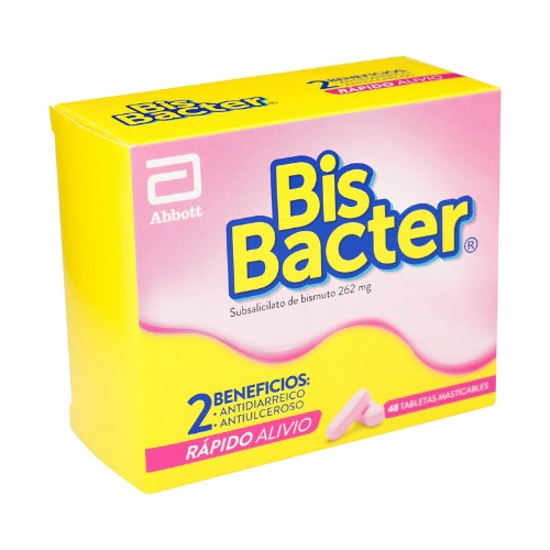 Bismuto 262 Mg 48 Tbs Bisbacter