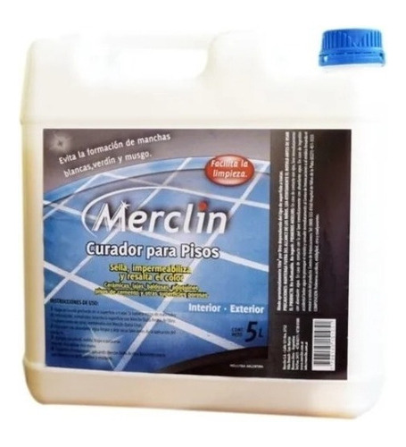 Sellador P/pisos Merclin 5 Lt - Pintumm