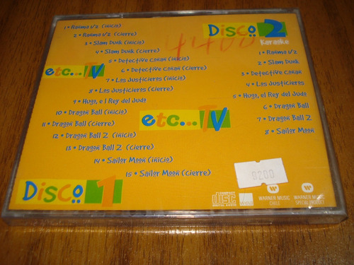Cd Serie De Tv Etc / Dragon Ball, Slam..(nuevo Y Sellad) 2cd