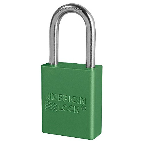 Paquete De 6 Candados American Lock Con Cuerpo De Aluminio M