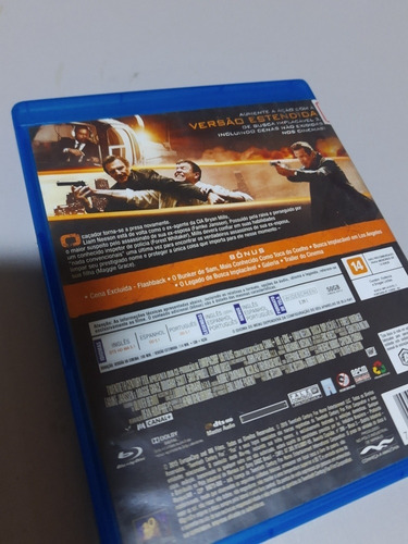 Blu-ray Original Dublado Busca Implacável 3 Liam Neeson