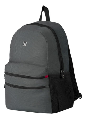 Mochila Swissone Luxemburg Cinza
