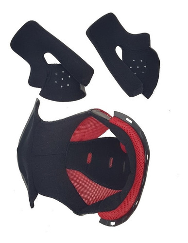 Kit Forração Completa Do Capacete Ls2 Ff353 Rapid