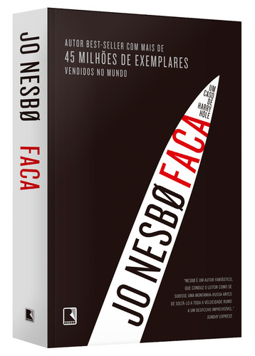 Imagem 3 de 3 de Faca, de Nesbø, Jo. Série Harry Hole (12), vol. 12. Editora Record Ltda., capa mole em português, 2020