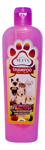Shampoo Para Gato E Cachorro De 500 Ml Vetys Do Brasil Fragrância Mamãe Bebê