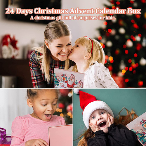 Pulseiras De Calendário Do Advento De Natal, Kit De Bricolag