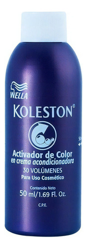 Kit Tintura Koleston  ACTIVADOR Koleston tono sin tono para cabello