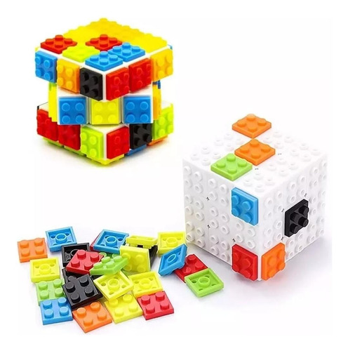  Cubo Magico 3x3x3  Blocks  Didatico Divertido  