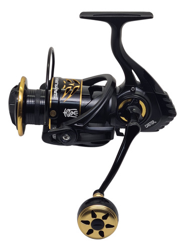 Imagen 4 de 9 de Reel Frontal Caster Samurai 7806 Lance Mar Cast 6 Rulemanes