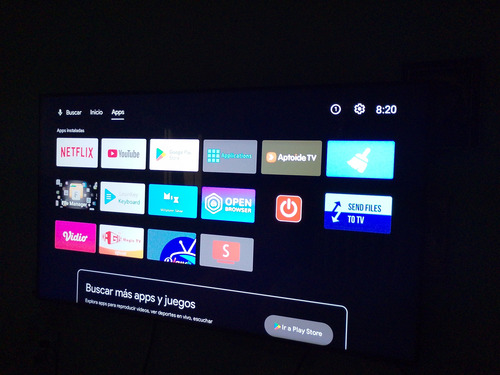 Tv Box 4k 32 Gb Y 4 Ram Negro De Voz