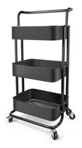 Comprar Mesa Carrito Carro Auxiliar Organizador Con Ruedas 3 Estante